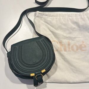 🌿authentic Chloe mini Marcie crossbody bag in rainforest green
